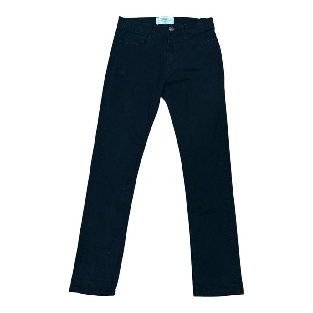 Urban Heritage Everyday Skinny Jeans Womens 28 Black Stretch Denim Straight Leg